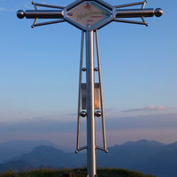Gipfelkreuz von der Schlosserei Reiter gefertigt